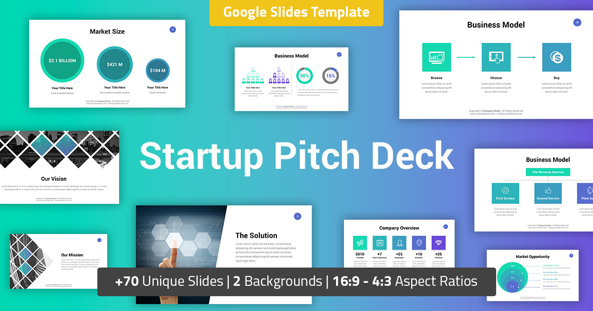 Startup Pitch Deck (Google Slides)