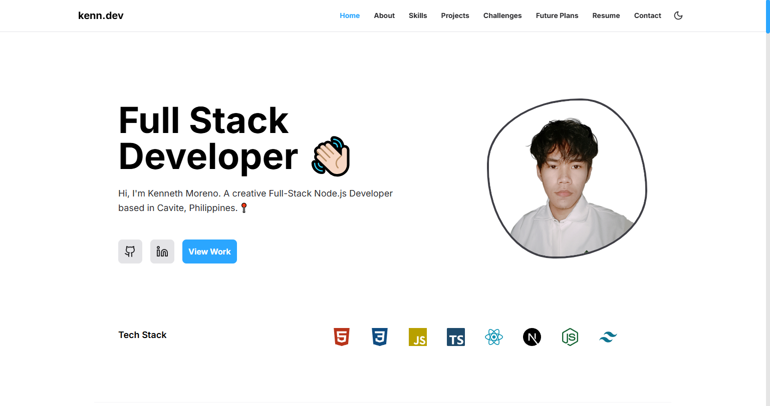 Portfolio Website Template